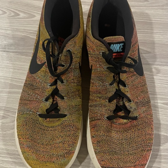 Nike LunarEpic Flyknit Low Running Shoes 843764-804 Orange Mens Size 15 - Picture 8 of 9